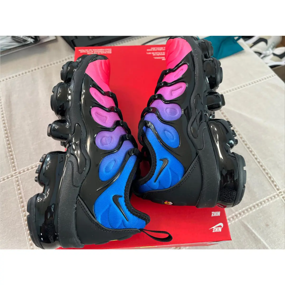 Nike shoes - Nike Air Vapormax Plus - Air Vapormax Plus - DX2746-400 - Racer Blue Black Hyper Pink 10