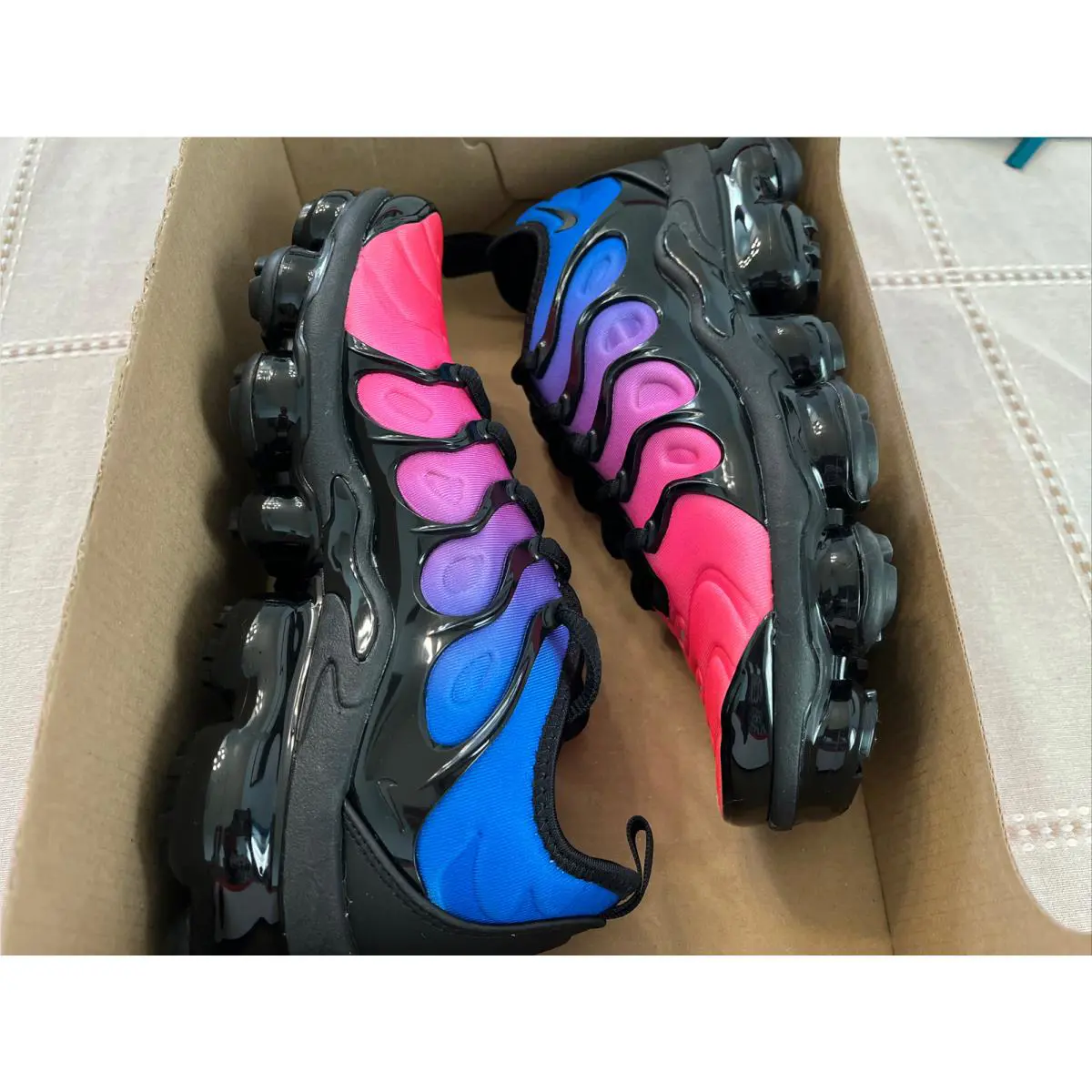 Nike shoes - Nike Air Vapormax Plus - Air Vapormax Plus - DX2746-400 - Racer Blue Black Hyper Pink 13