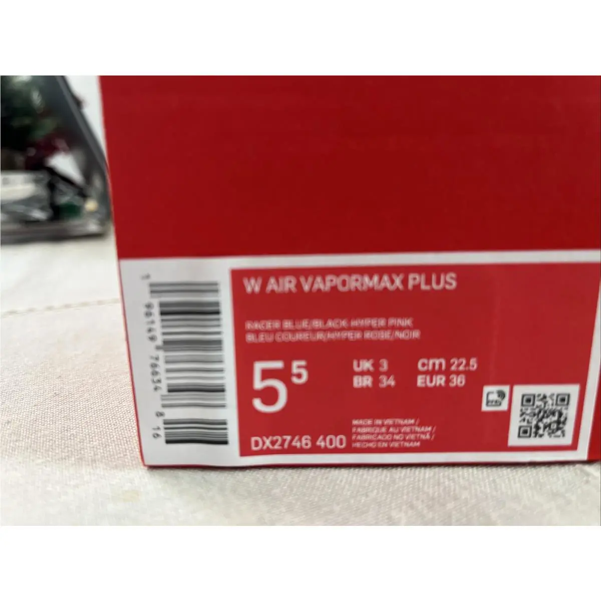 Nike shoes - Nike Air Vapormax Plus - Air Vapormax Plus - DX2746-400 - Racer Blue Black Hyper Pink 14