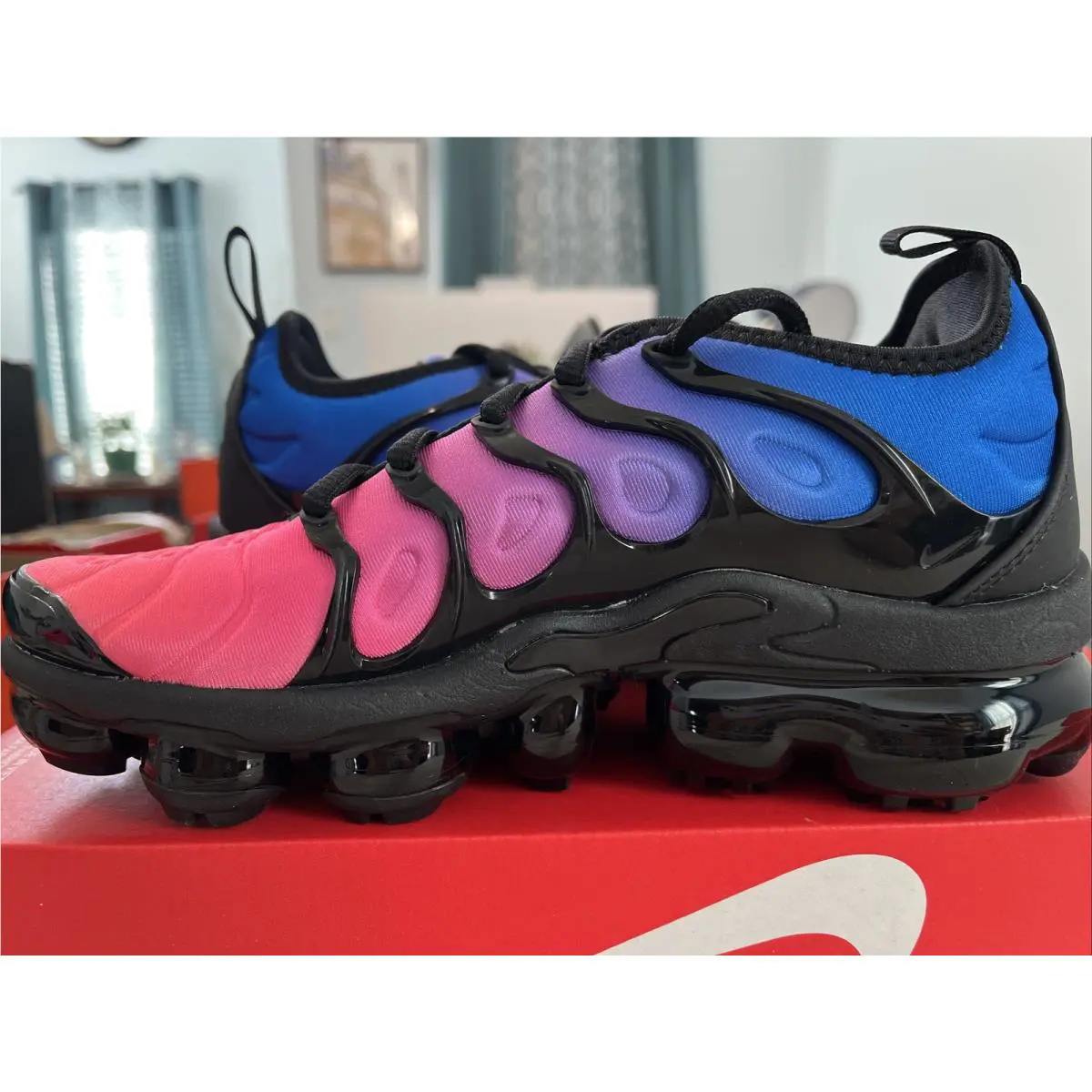 Nike shoes - Nike Air Vapormax Plus - Air Vapormax Plus - DX2746-400 - Racer Blue Black Hyper Pink 0