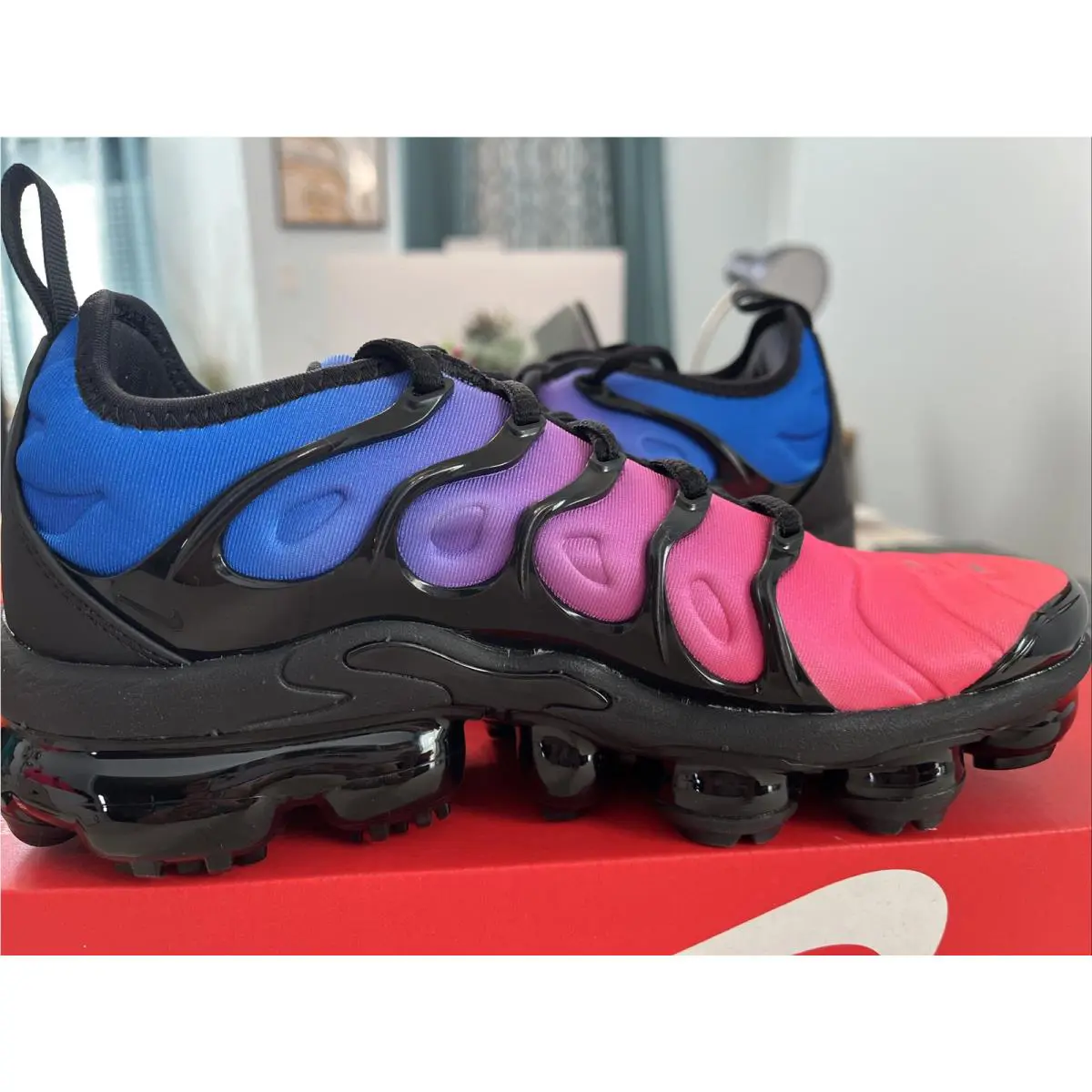 Nike shoes - Nike Air Vapormax Plus - Air Vapormax Plus - DX2746-400 - Racer Blue Black Hyper Pink 1
