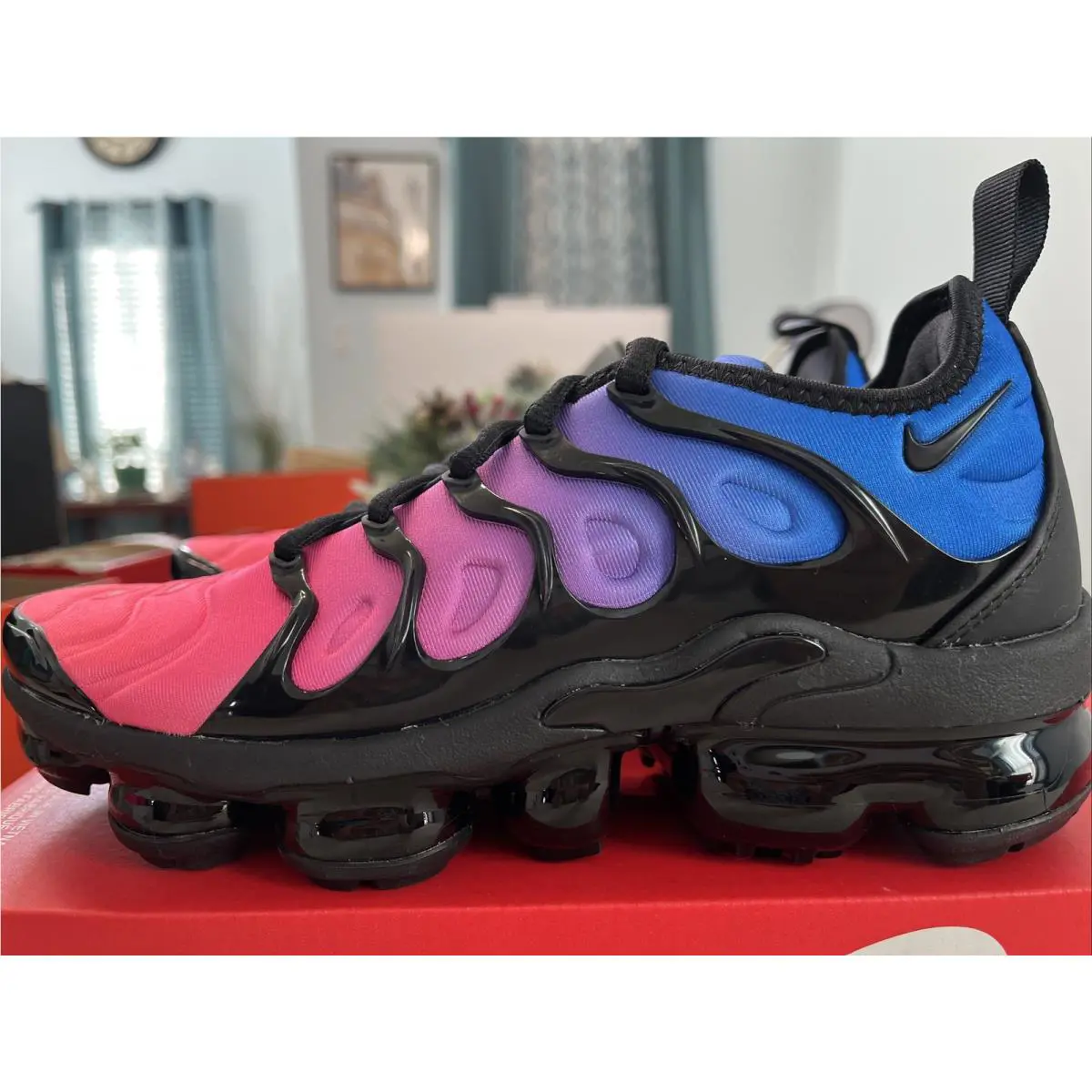 Nike shoes - Nike Air Vapormax Plus - Air Vapormax Plus - DX2746-400 - Racer Blue Black Hyper Pink 2