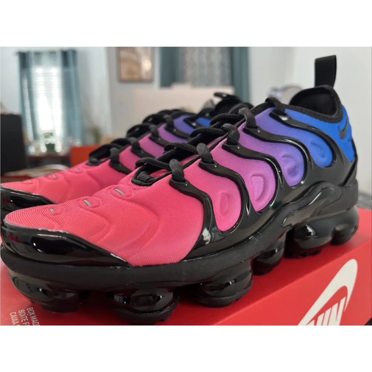 Nike shoes - Nike Air Vapormax Plus - Air Vapormax Plus - DX2746-400 - Racer Blue Black Hyper Pink 3