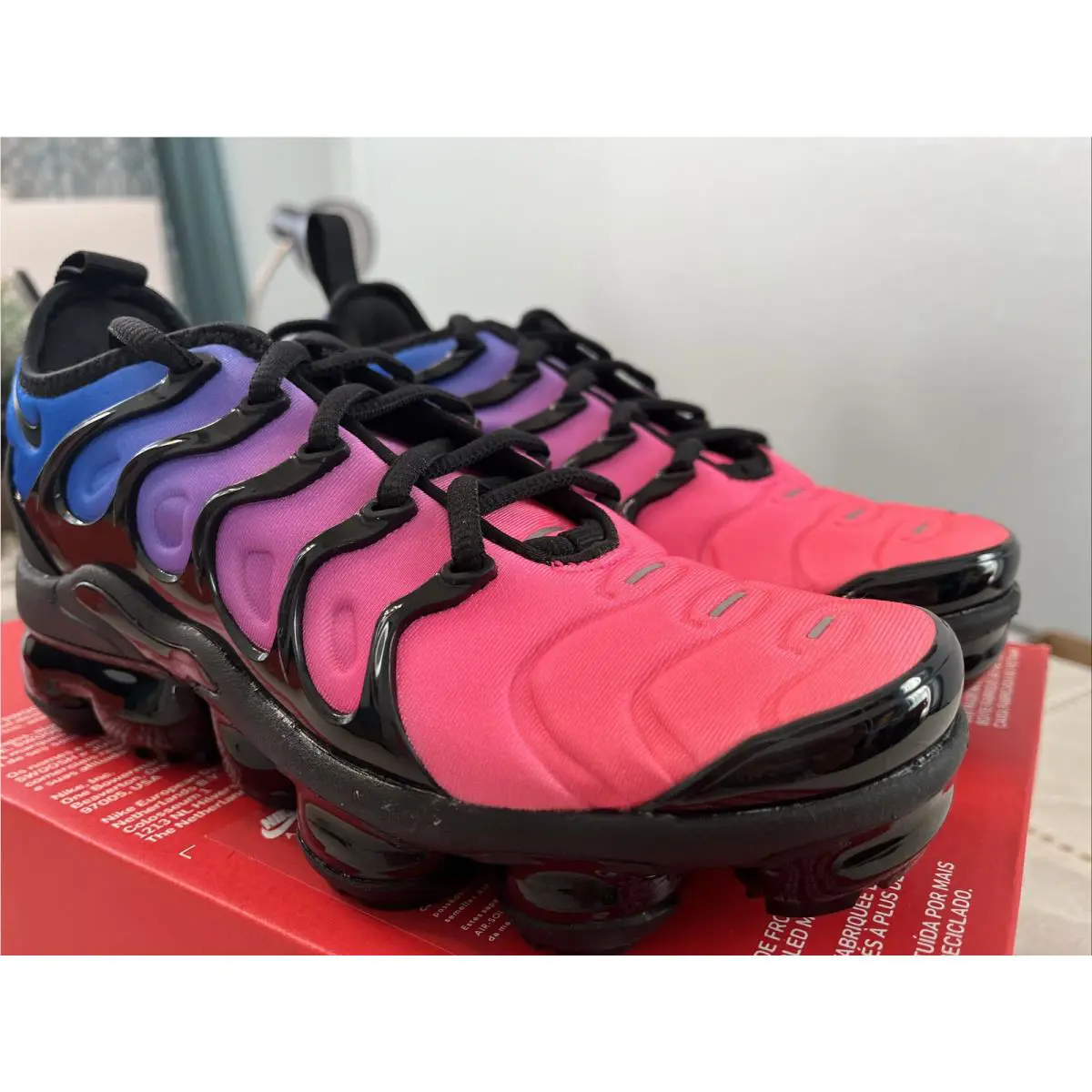 Nike shoes - Nike Air Vapormax Plus - Air Vapormax Plus - DX2746-400 - Racer Blue Black Hyper Pink 6