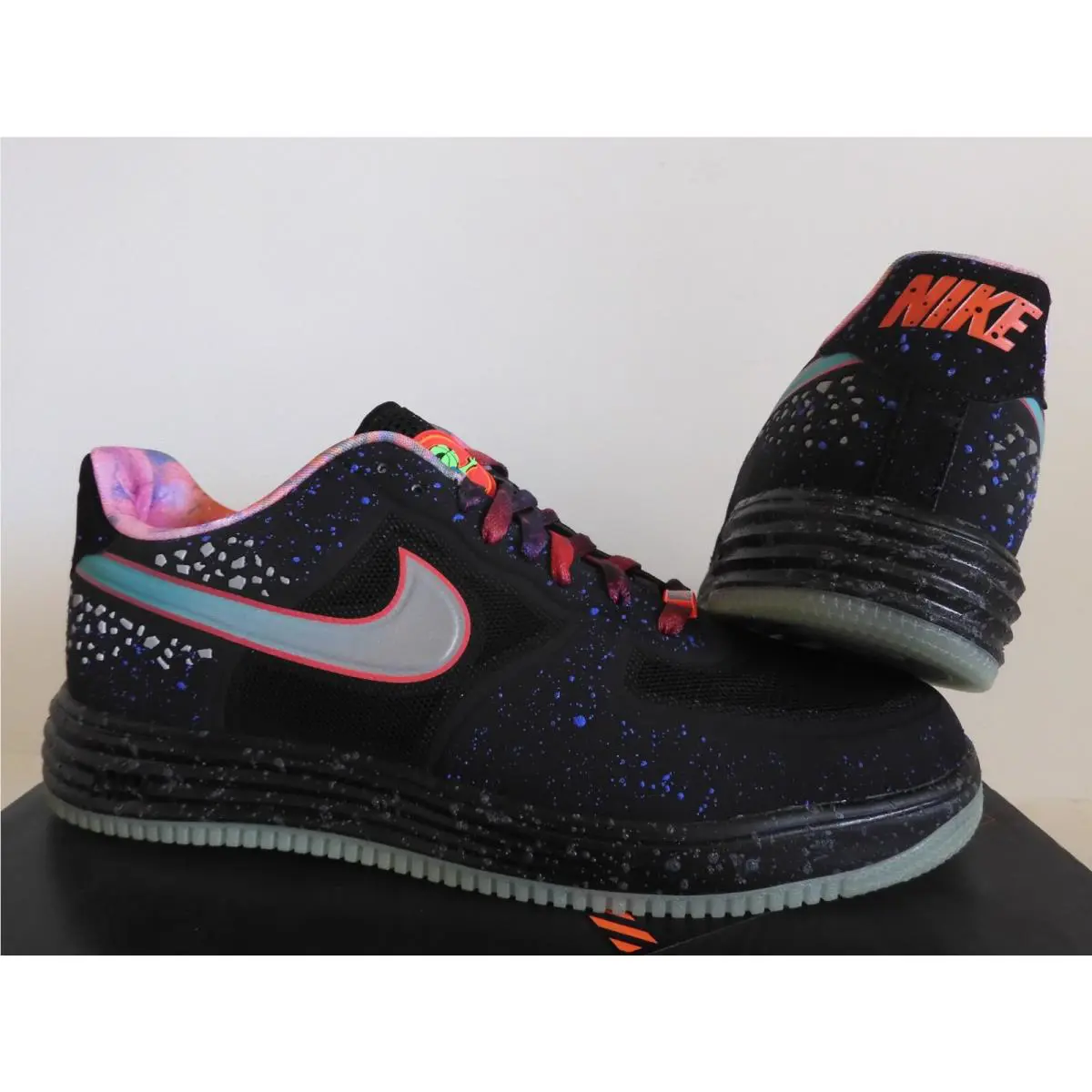 Nike shoes - Nike Lunar Force 1 Fuse - 596727-001 - Black (UPC: 826216635894) 0