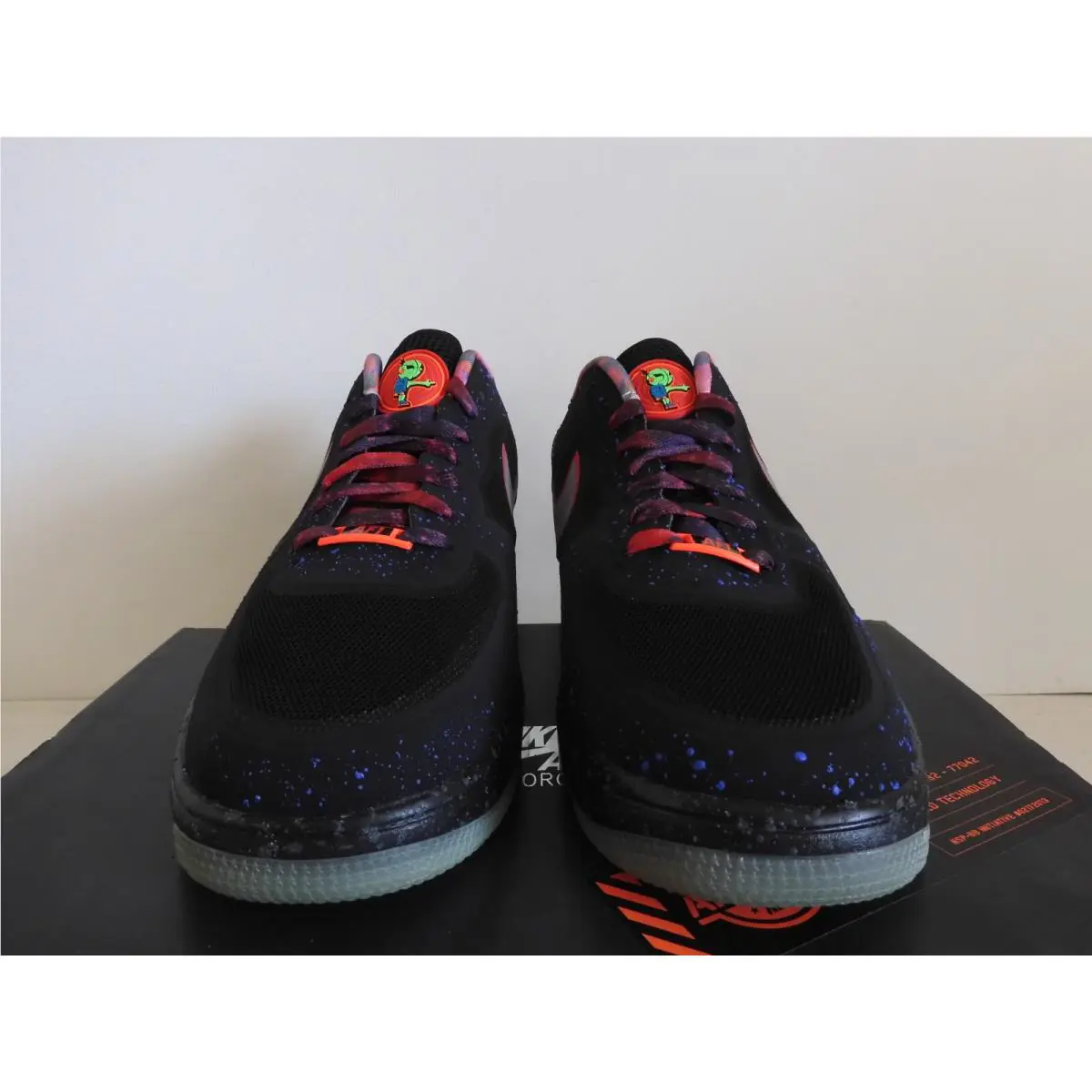 Nike shoes - Nike Lunar Force 1 Fuse - 596727-001 - Black (UPC: 826216635894) 1