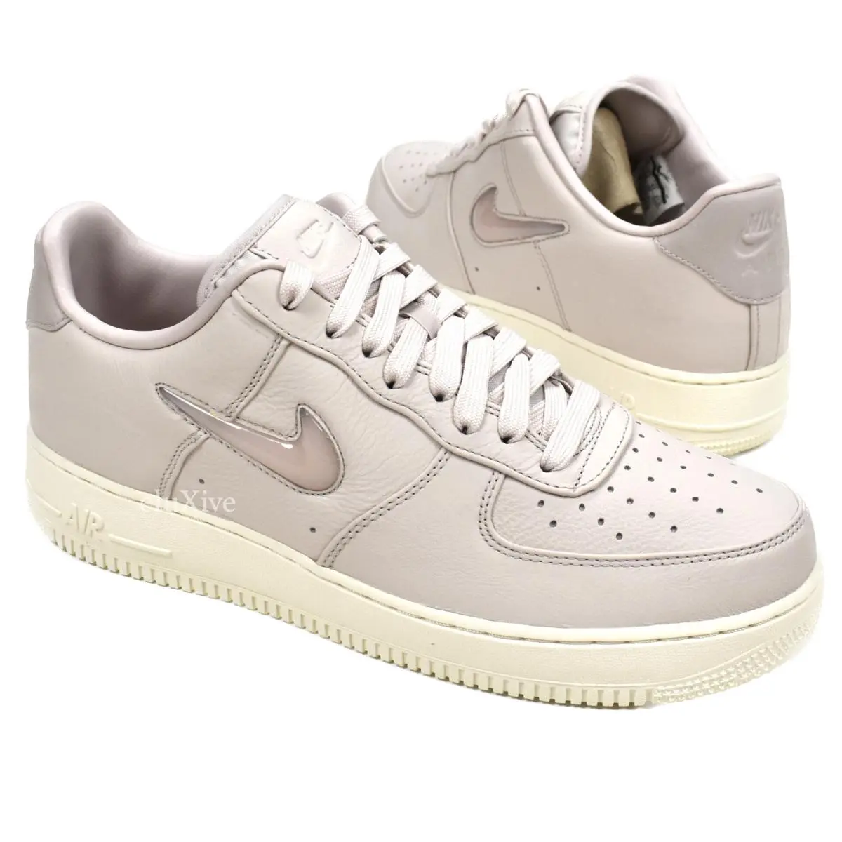 Nike Air Force 1 Retro Prm Jewel Swoosh Silt Pink Mens 9.5 2017 DS