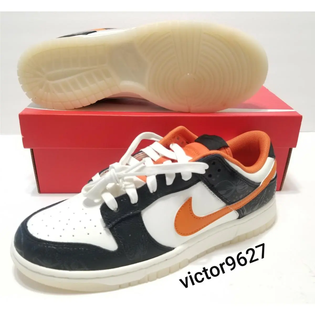 Nike shoes - Nike Dunk Premium 2021 - Dunk Premium - DD3357-100 - Orange (UPC: 0195242756379) 0