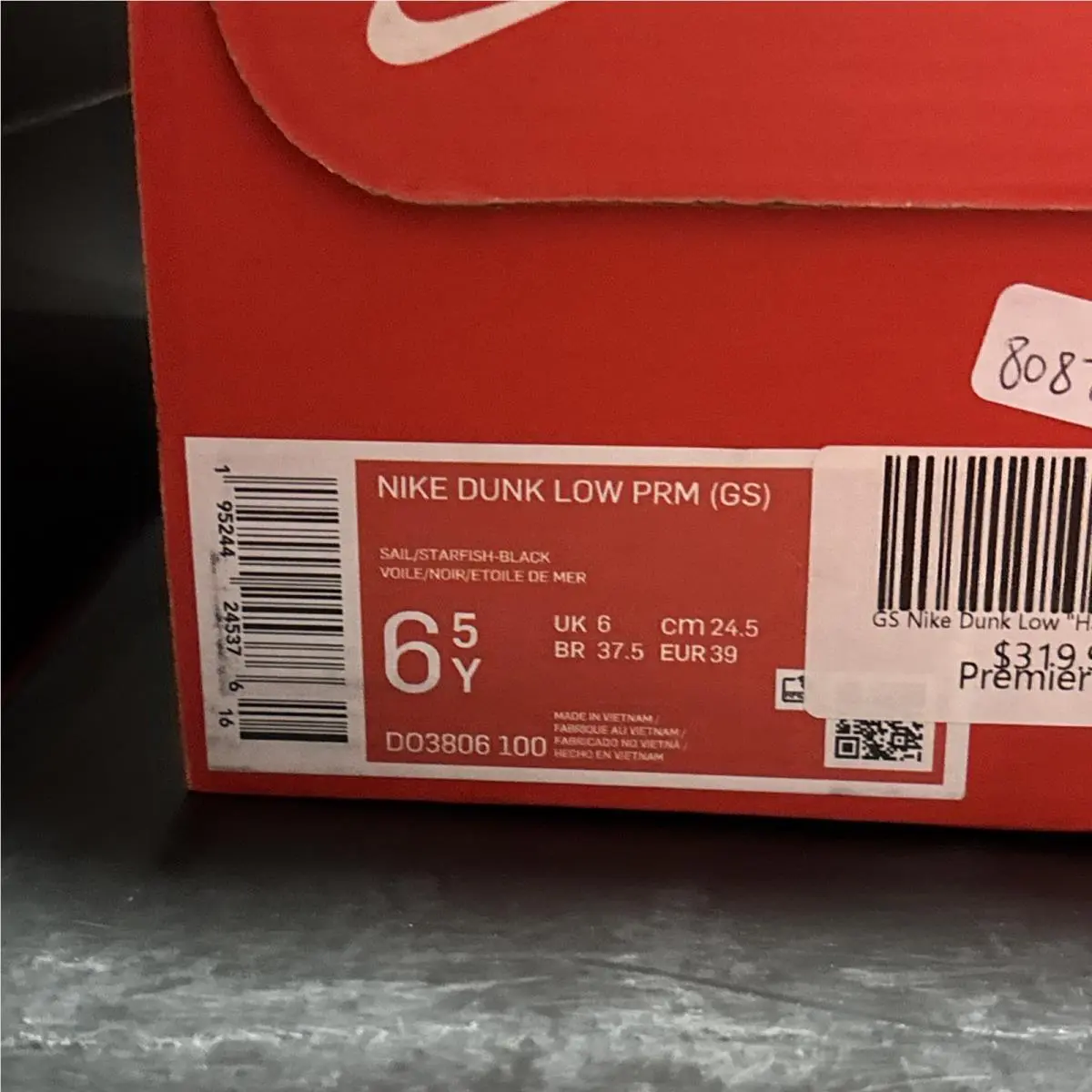 Nike shoes - Nike Dunk - Dunk - DD3357-100 - Orange (UPC: 0195242756324) 8