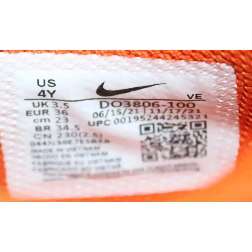 Nike shoes - Nike Dunk Low - Dunk Low - DD3357-100 - SAIL/STARFISH-BLACK (UPC: 195244245321) 7