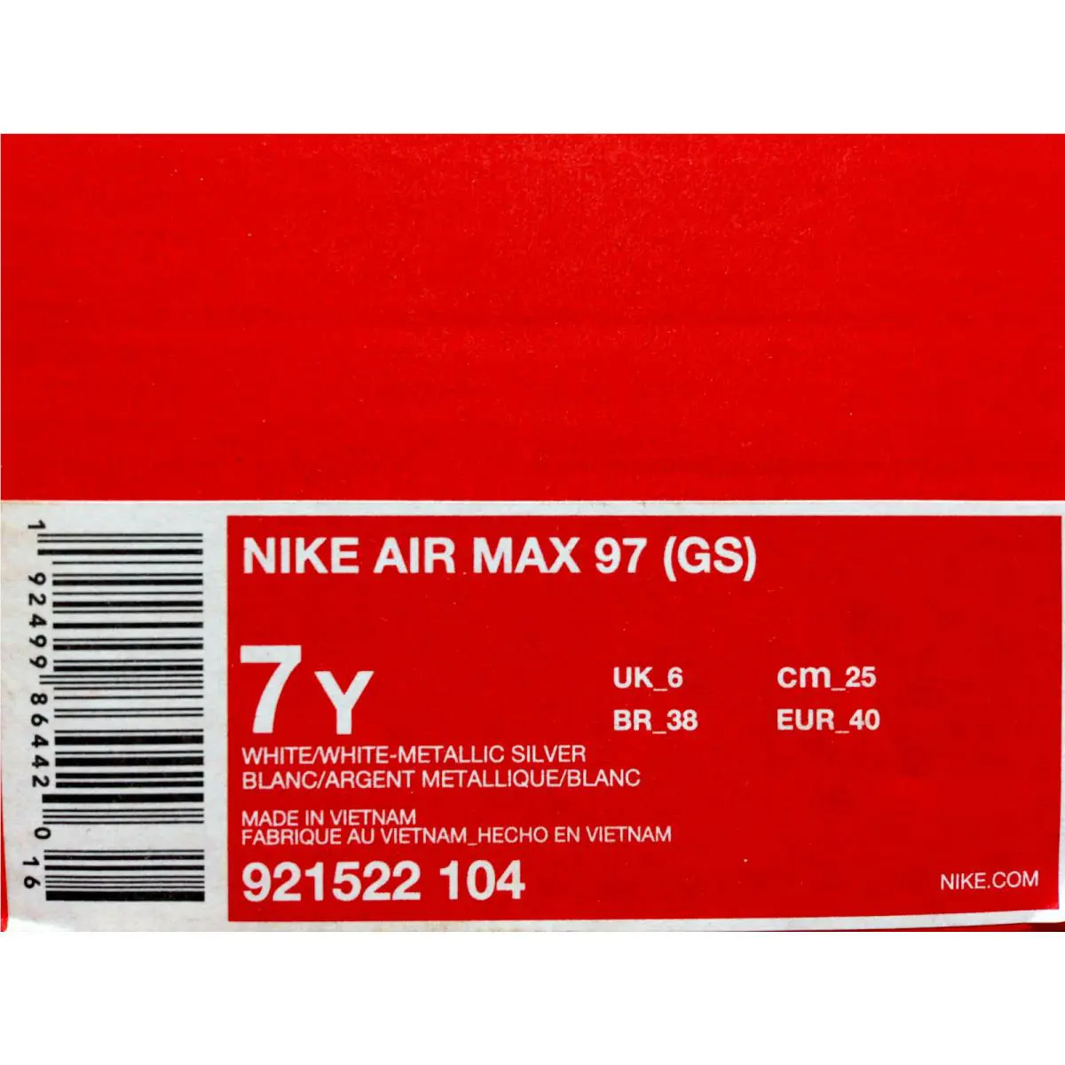 Nike shoes - White (UPC: 192499864420) 3