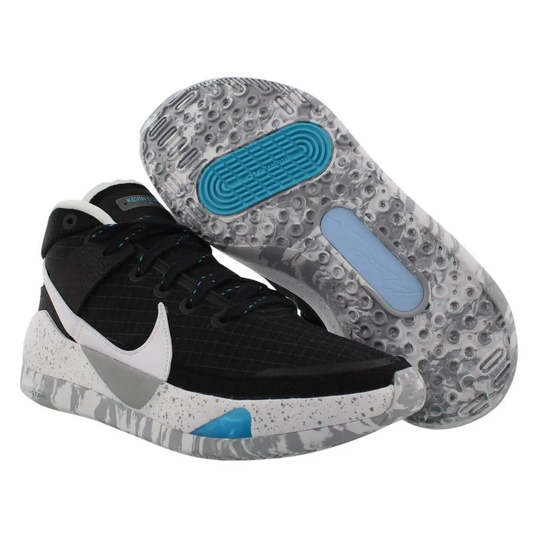 Nike KD13 Unisex Shoes Size 4 Color: Black/white/wolf Grey