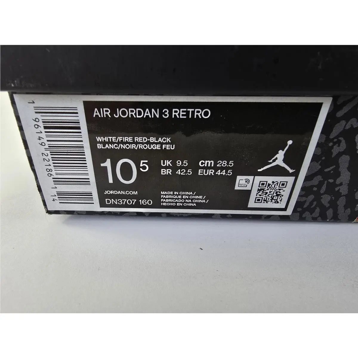 Nike shoes - Air Jordan 3 - Air - DN3707-160 - Red (UPC: 196149221861) 16
