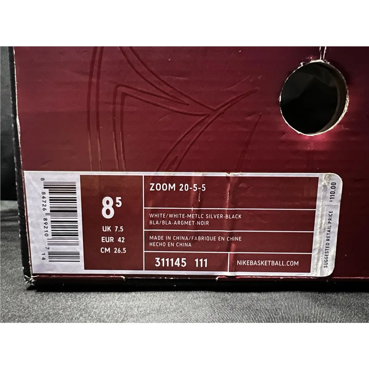 Nike shoes - Nike Lebron 20-5-5 - Lebron - 311145-111 - Multicolor 15