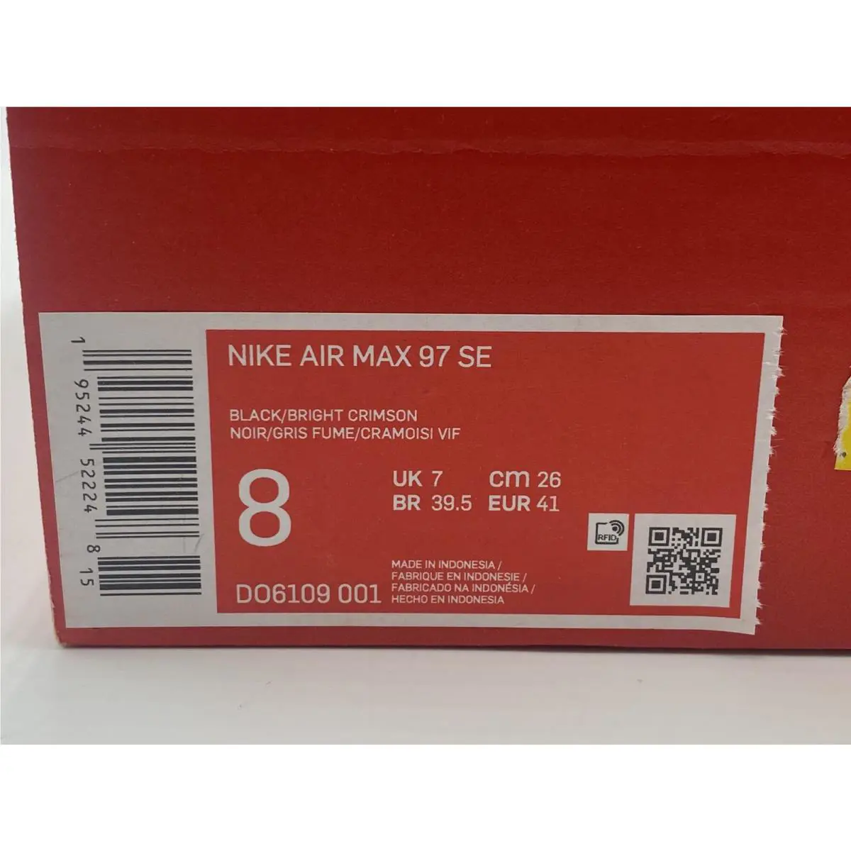 Nike shoes - Nike Air Max 97 - Air Max - DO6109-001 - Black (UPC: 195244522248) 6