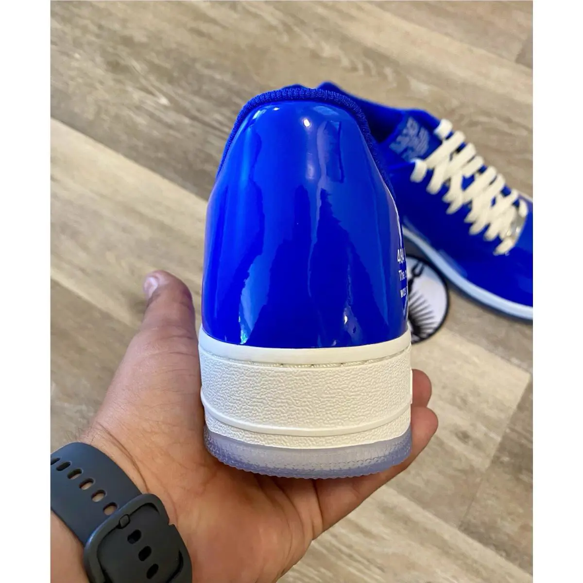 Nike shoes - Nike Air Force 1 - Air Force - HJ1060-400 - Racer Blue / White (UPC: 197599988915) 0