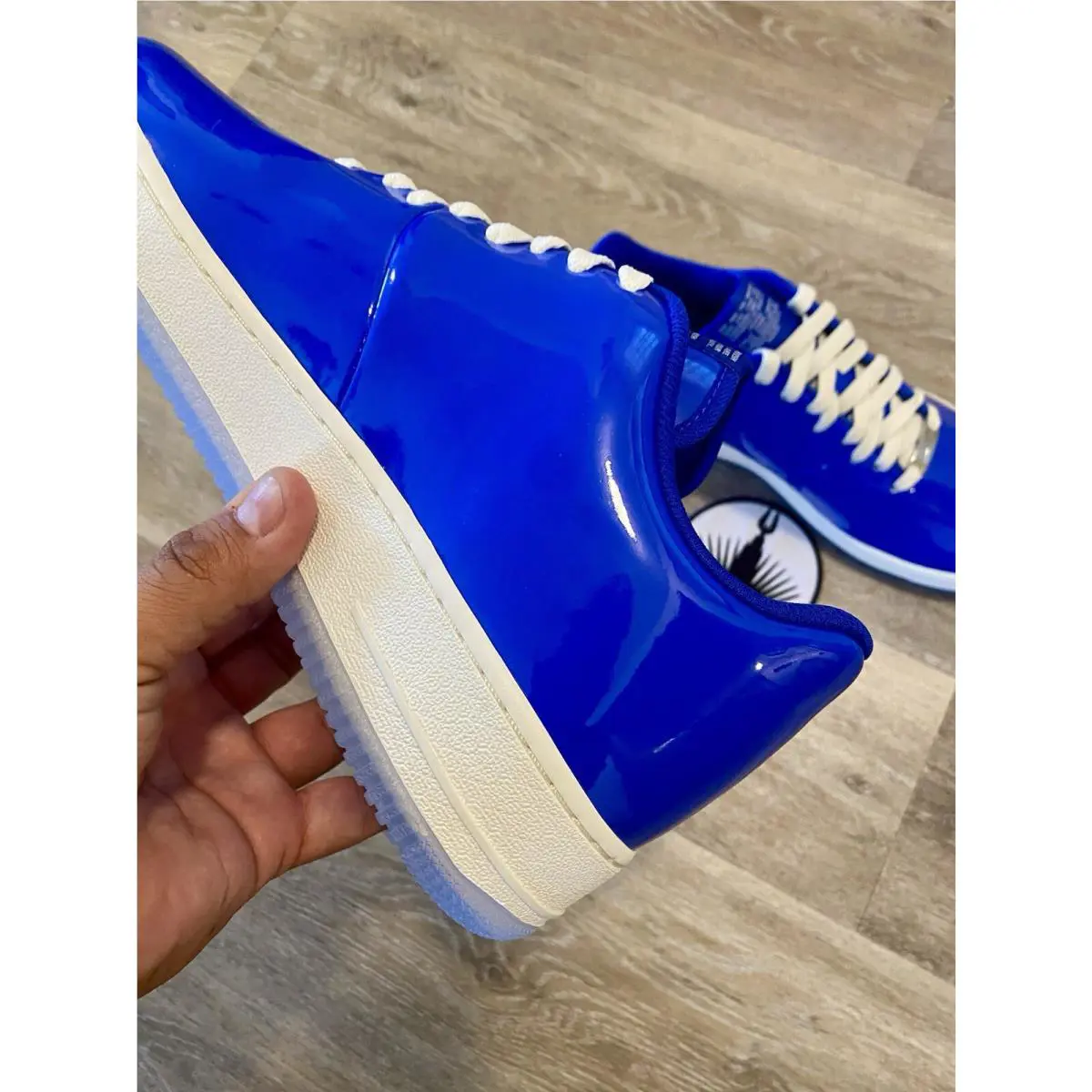 Nike shoes - Nike Air Force 1 - Air Force - HJ1060-400 - Racer Blue / White (UPC: 197599988915) 1