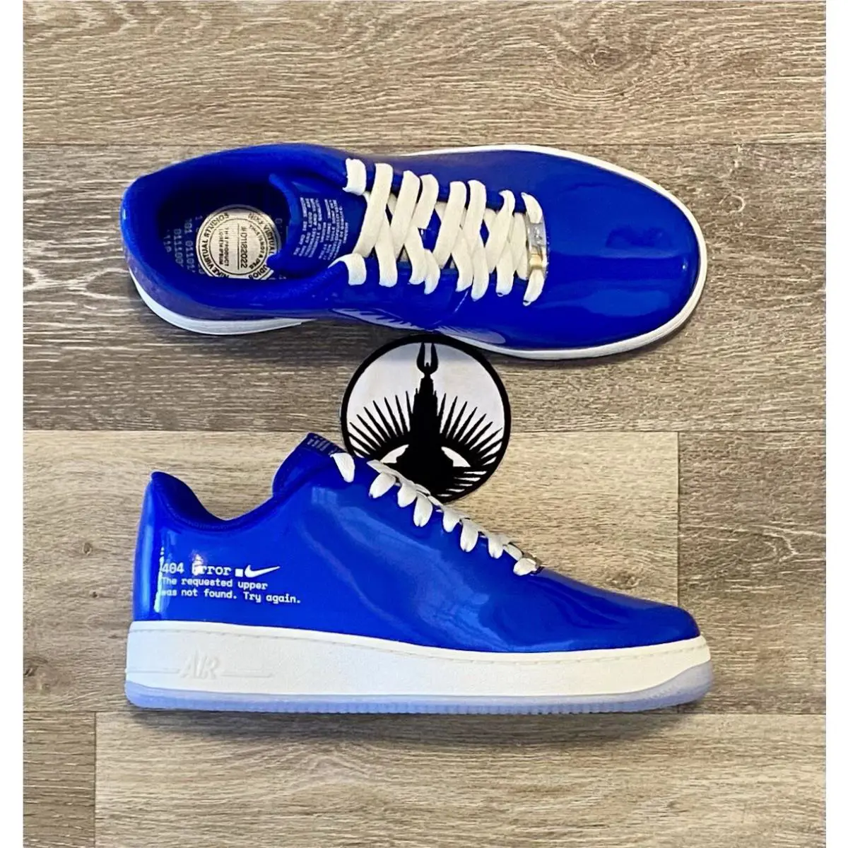 Nike shoes - Nike Air Force 1 - Air Force - HJ1060-400 - Racer Blue / White (UPC: 197599988915) 5