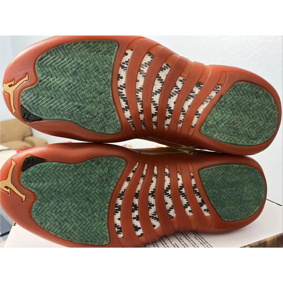 Nike shoes - Air Jordan 12 - Air - DV1758-108 - Orange (UPC: 196150055493) 9