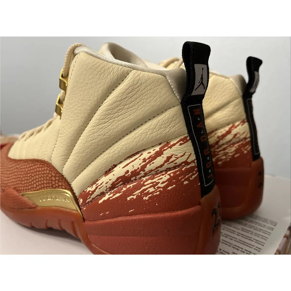 Nike shoes - Air Jordan 12 - Air - DV1758-108 - Orange (UPC: 196150055493) 6