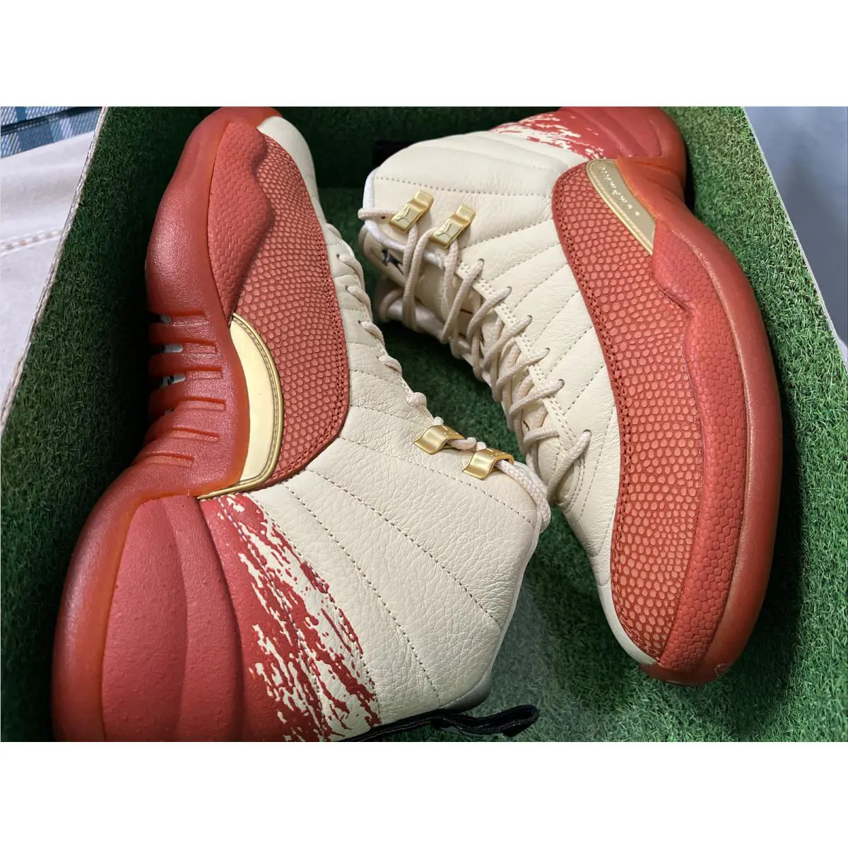 Nike shoes - Air Jordan 12 - Air - DV1758-108 - Orange (UPC: 196150055493) 10