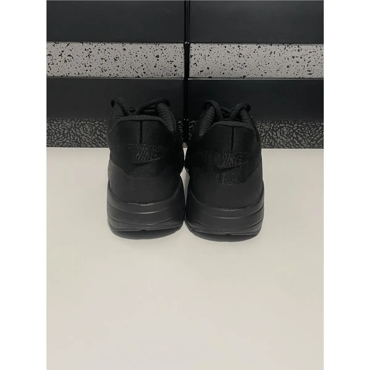 Nike shoes - Nike Air Max 1 Ultra Flyknit - 856958-001 - Black/Black-Anthracite (UPC: 0823229045139) 2