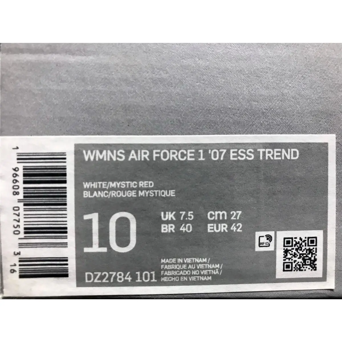 Nike shoes - Nike Air Force 1 - Air Force - White (UPC: 196608077503) 3