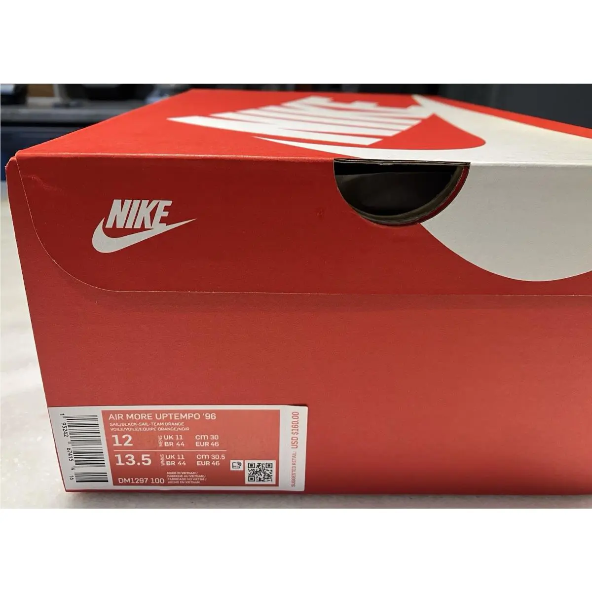 Nike shoes - Nike Air More Uptempo - Air More Uptempo - DM1297-100 - Ivory (UPC: 0195242674154) 7