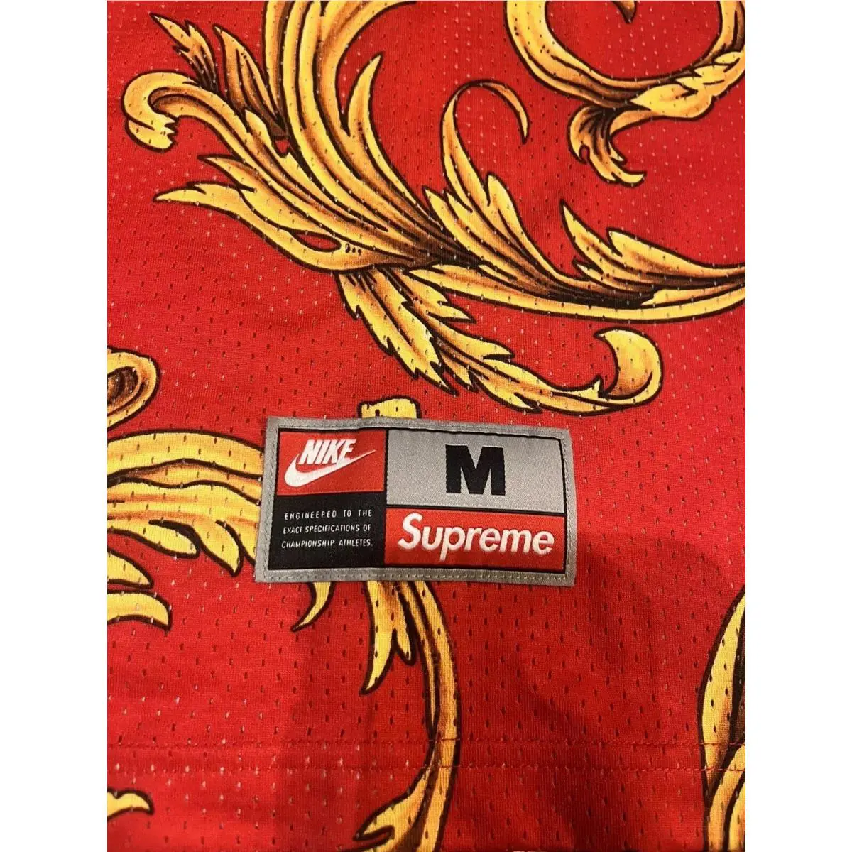Nike clothing - Supreme SS14 x Nike Basketball Jersey - Red 1