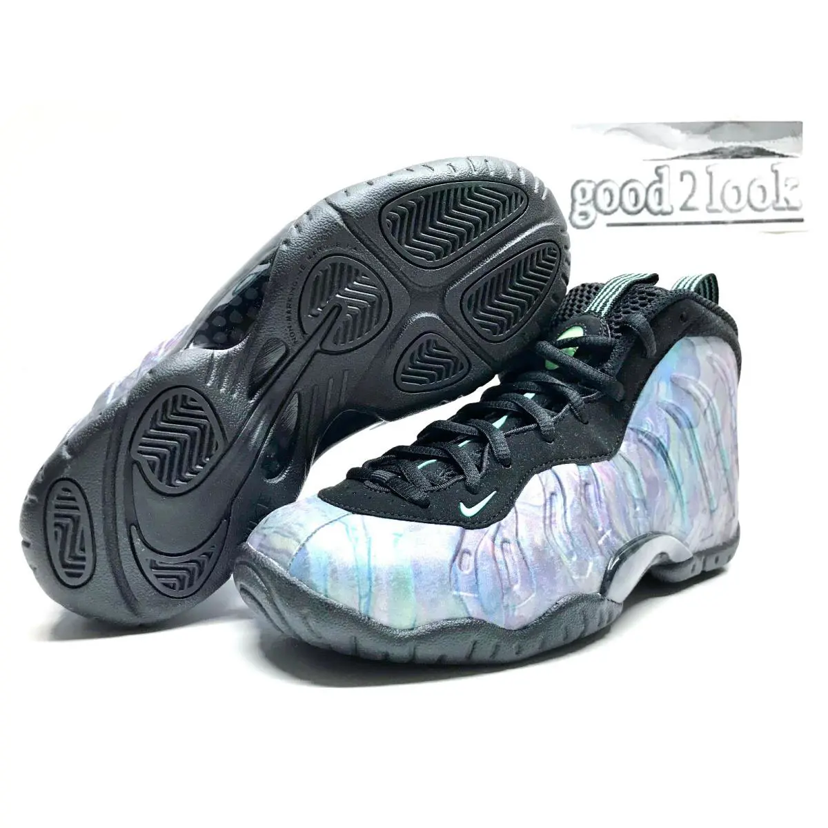 Nike shoes - Nike Little Posite - Little Posite - Black (UPC: 887230480198) 0