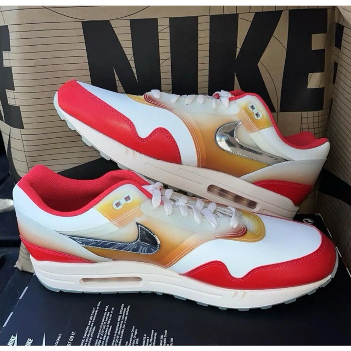 Nike shoes - Nike Air Max 1 - Air Max - FN7683-133 - Red 0