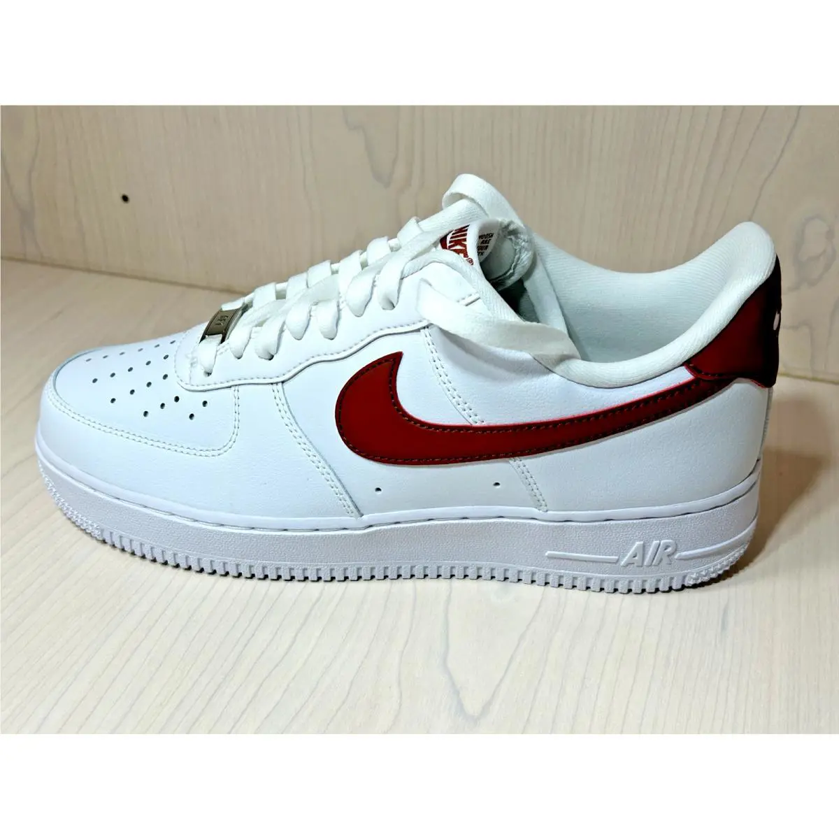 Nike shoes - Nike Air Force 1 - Air Force - White Dragon Red 4