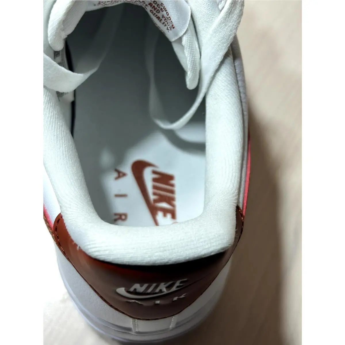 Nike shoes - Nike Air Force 1 - Air Force - White Dragon Red 7
