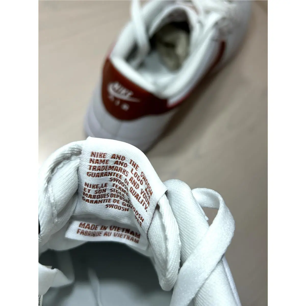 Nike shoes - Nike Air Force 1 - Air Force - White Dragon Red 6