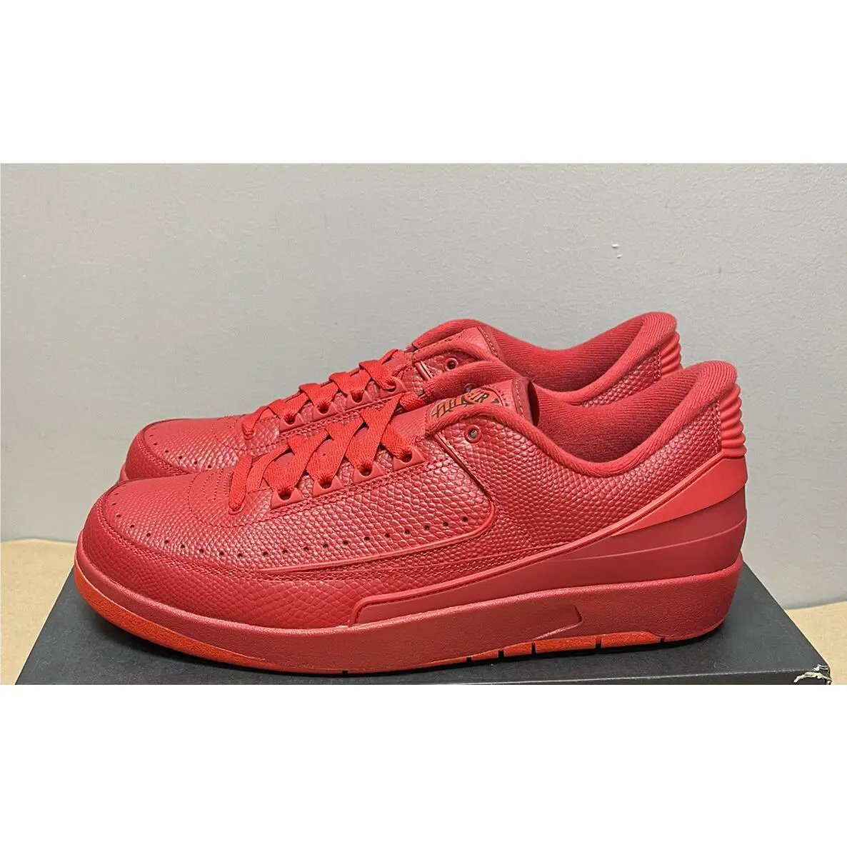 Nike shoes - Air Jordan 2 Low - Air Low - 832819-606 - Red 2
