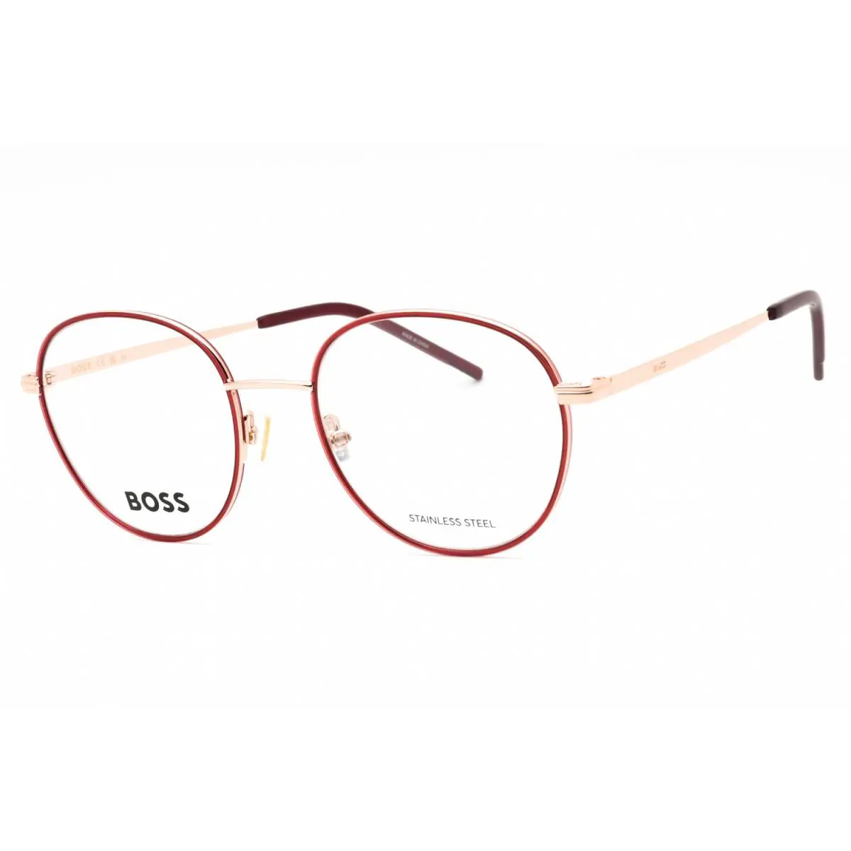 Hugo Boss 1594 Y11 Eyeglasses Gold Red Frame 51mm - Frame: Red Gold
