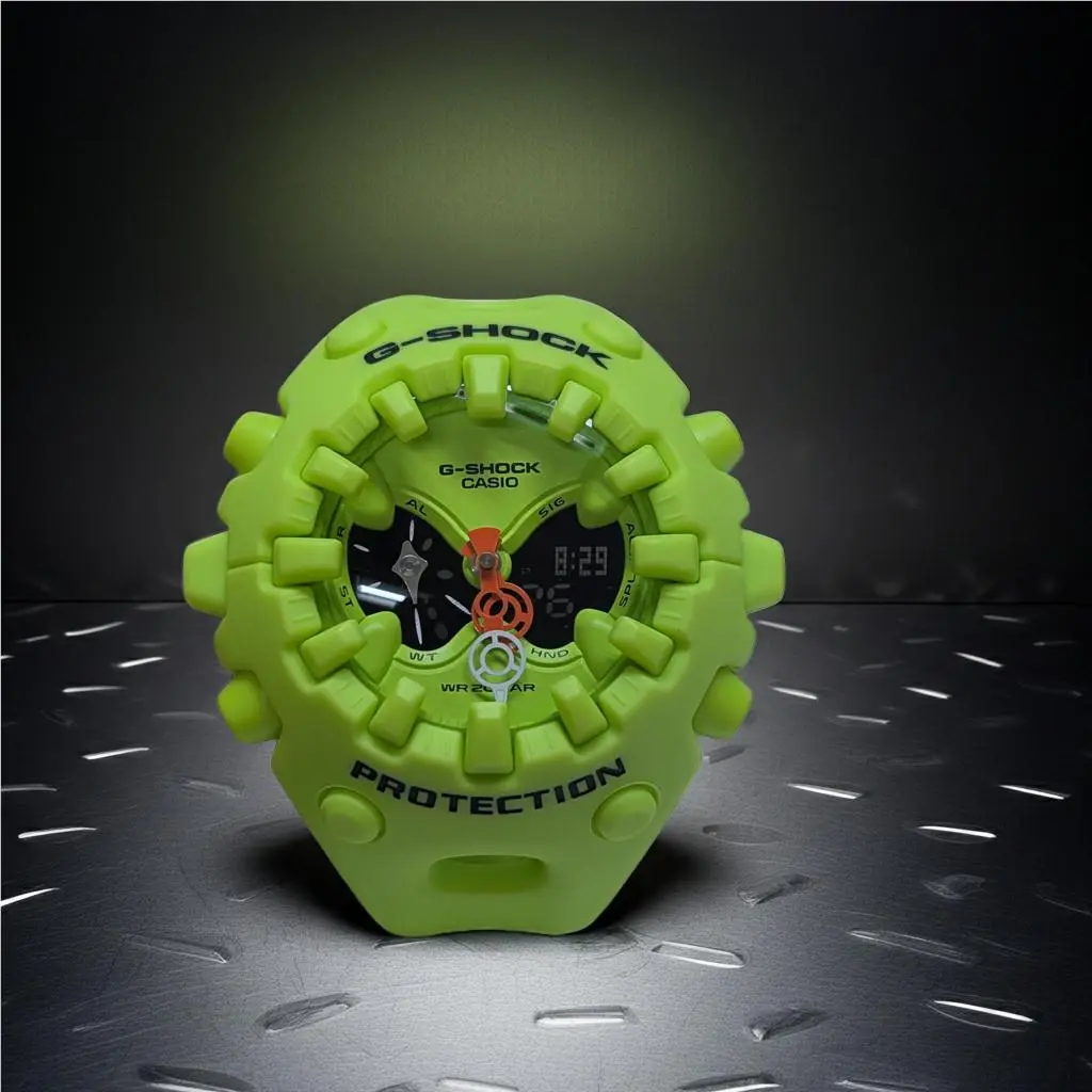 Casio G Shock GAV01A-9A Yellow Cool Eyes Watch Analog Digital Watch