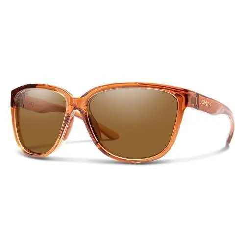 Smith Monterey Lady Cateye Sunglasses Crystal Tobacco/chromapop Polarized Brown by Smith Optics