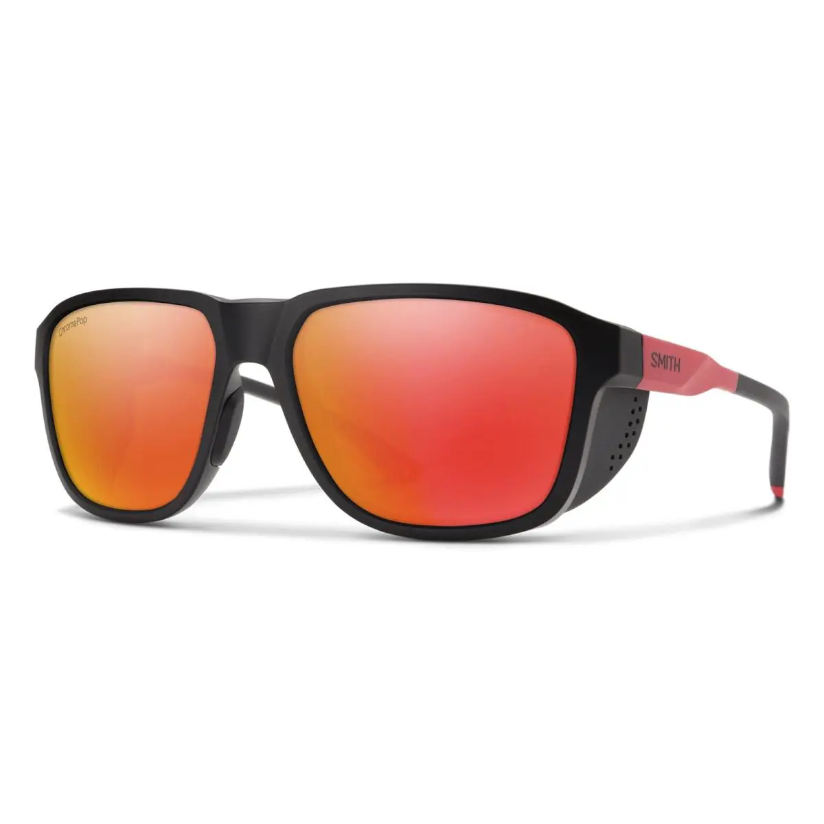 Smith Embark Sport Performance Sunglasses - Tnf Matte Black/horizon Red Frame by Smith Optics