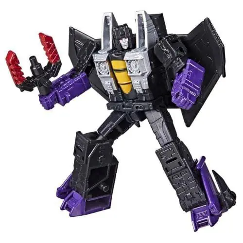 Transformers Legacy Skywarp Action Figure G1 Inspired Robot to Jet 35 Inch