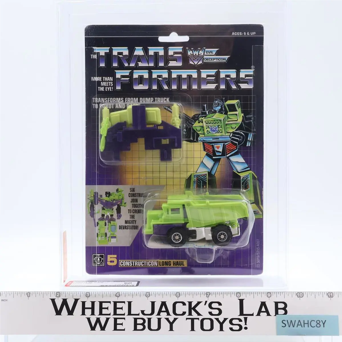 Long Haul Afa Graded Transformers 1990 Chinese Hasbro