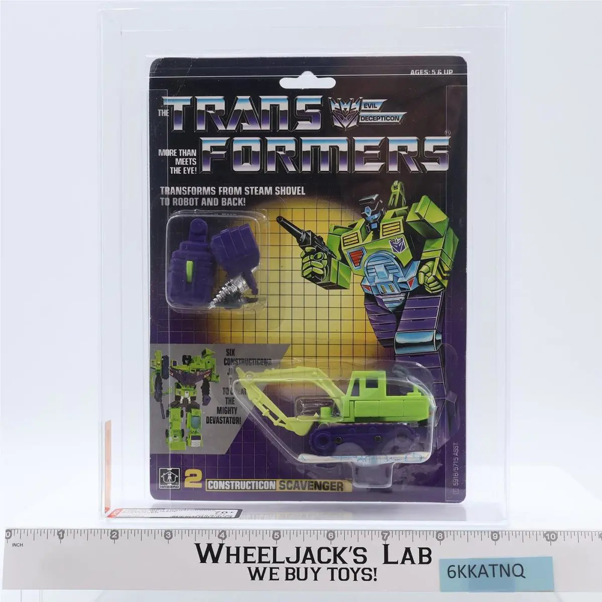 Scavenger Afa Graded Transformers 1990 Chinese Hasbro