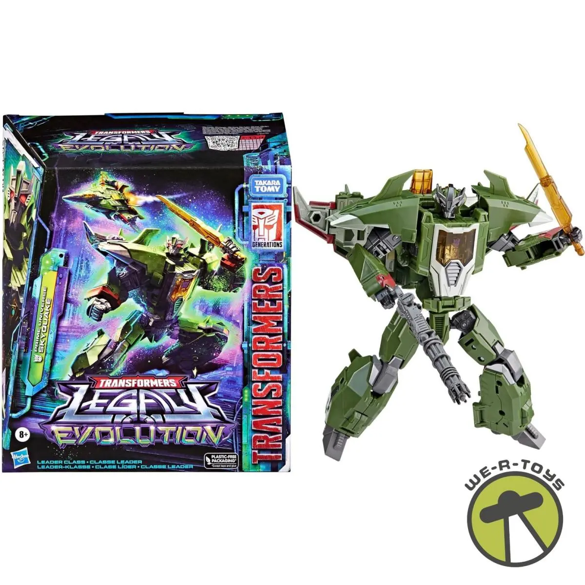 Transformers Legacy Leader Skyquake Action Figure Prime Universe Hasbro