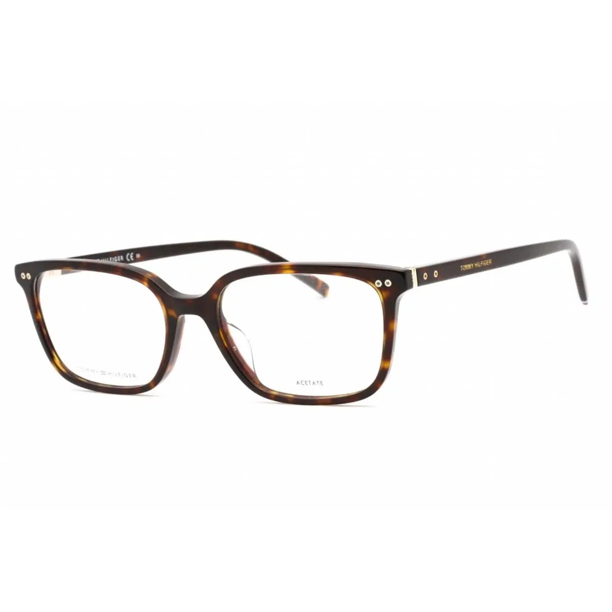 Tommy Hilfiger Men`s Eyeglasses Havana Plastic Full Rim Frame TH 1870/F 0086 00