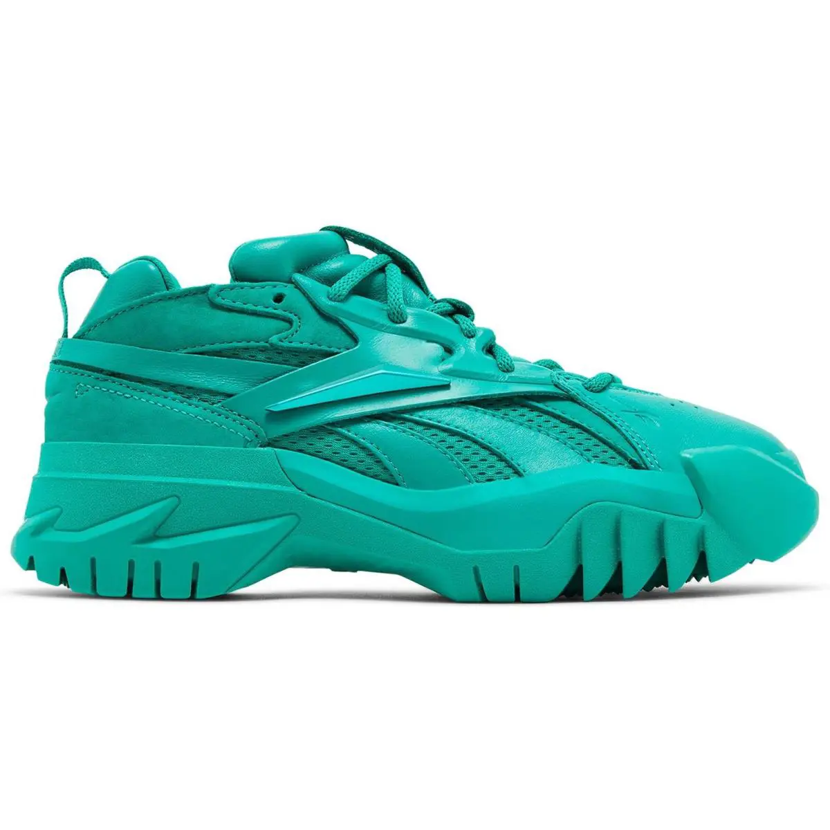 100047120/GY7213 Womens Reebok Club C Cardi V2 - Emeral/Emeral/Emeral