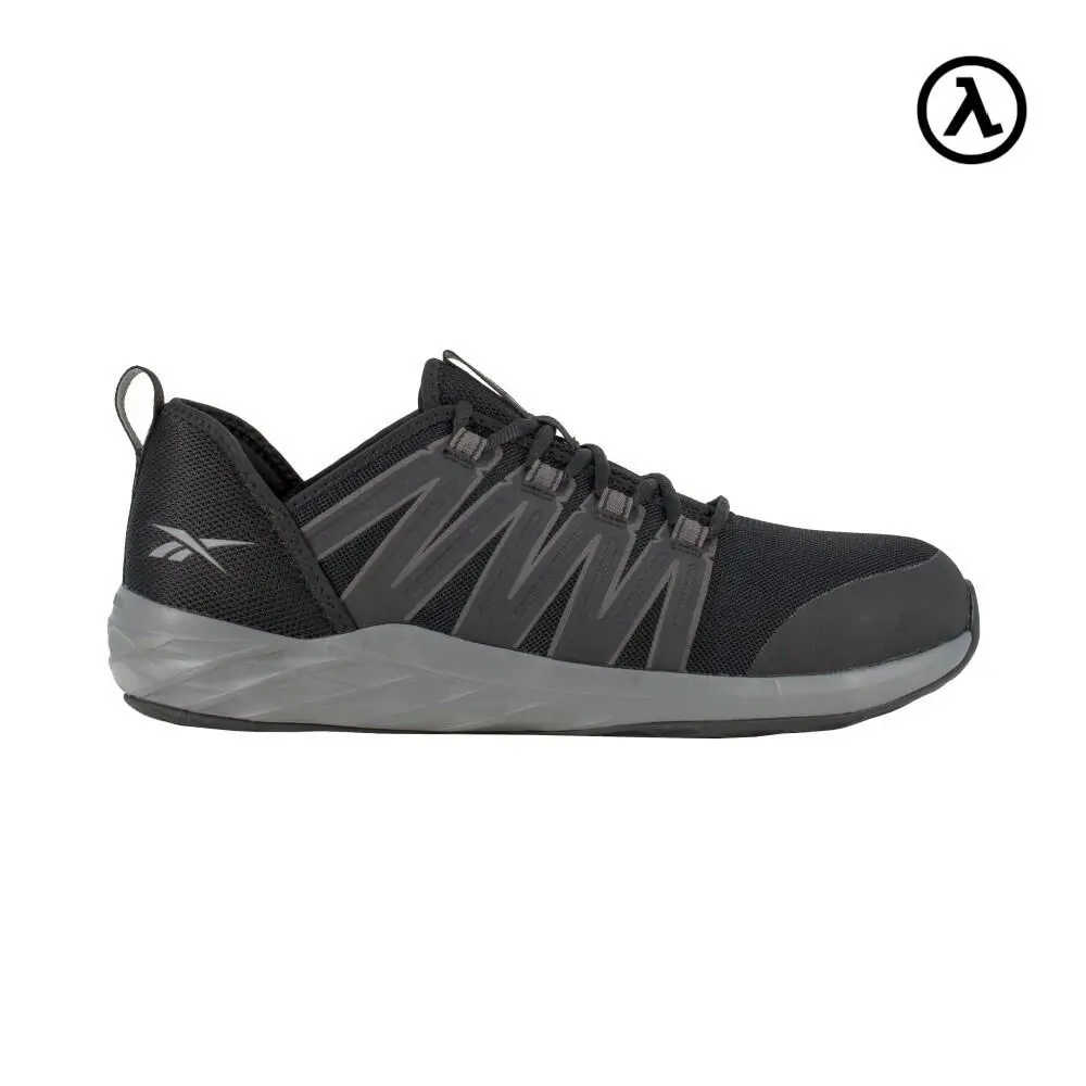 Reebok Astroride Work Women`s Athletic Shoe Black/dark Grey Boots RB211 - Black and Dark Grey