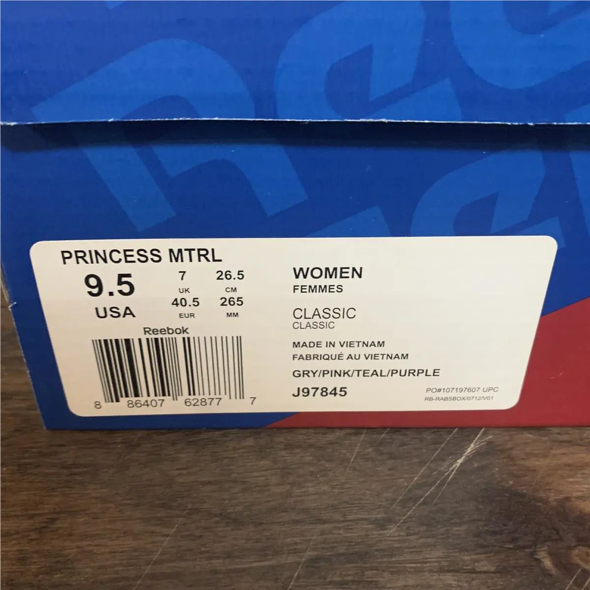 Reebok shoes - Princess - Princess - J97845 - Multicolor 13