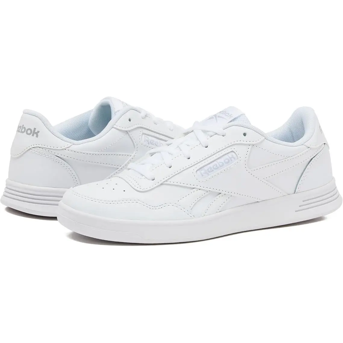 Reebok Court Advance Chalk White Lux Comfort Womens Size 7.5M Style 1000106