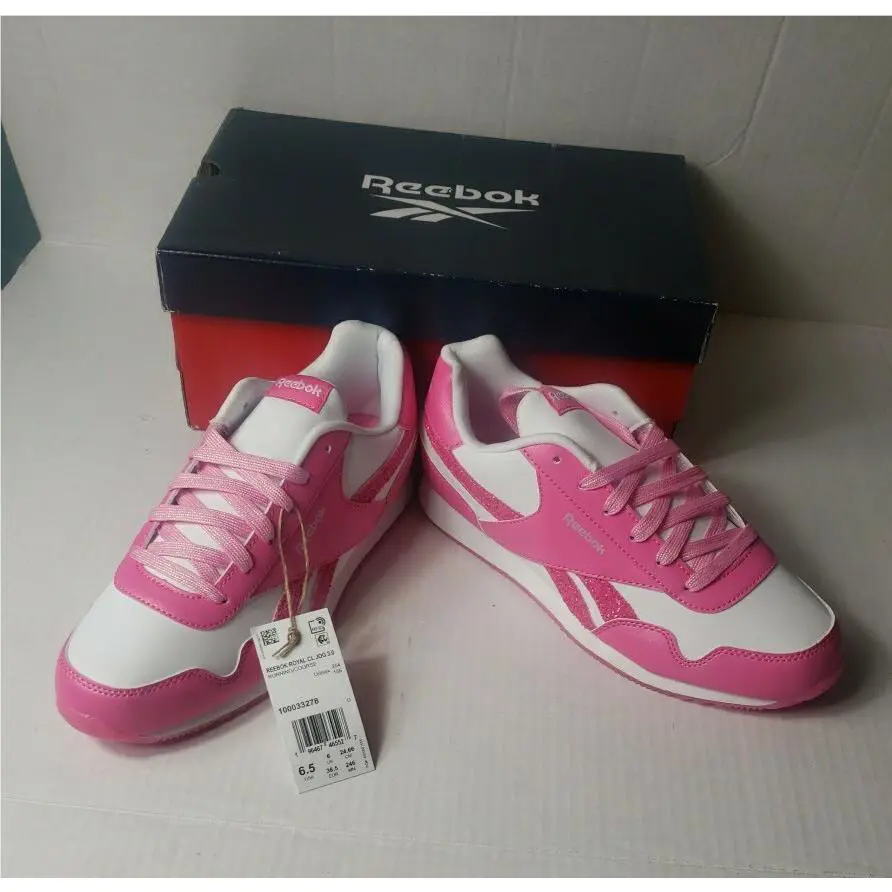 Reebok shoes - Reebok Royal Classic Jogger 3.0 - Pink And white 1