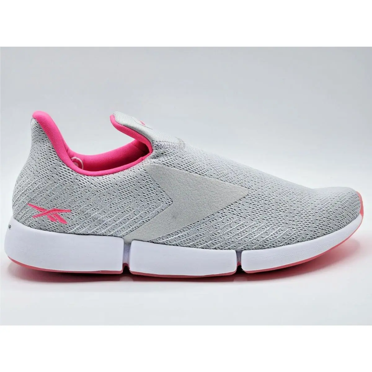 Reebok shoes - Reebok Daily Fix DMX Slip-on - Pure Grey/White/Pink (UPC: 195734830198) 1